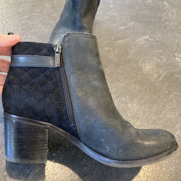 Woman’s Sperry Top-Sider black leather ankle boots size 8 - Picture 10 of 11